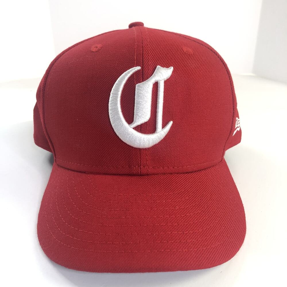 Cincinnati Reds New Era 59Fifty Fitted Hat Size 7 3/4 Red White MINT